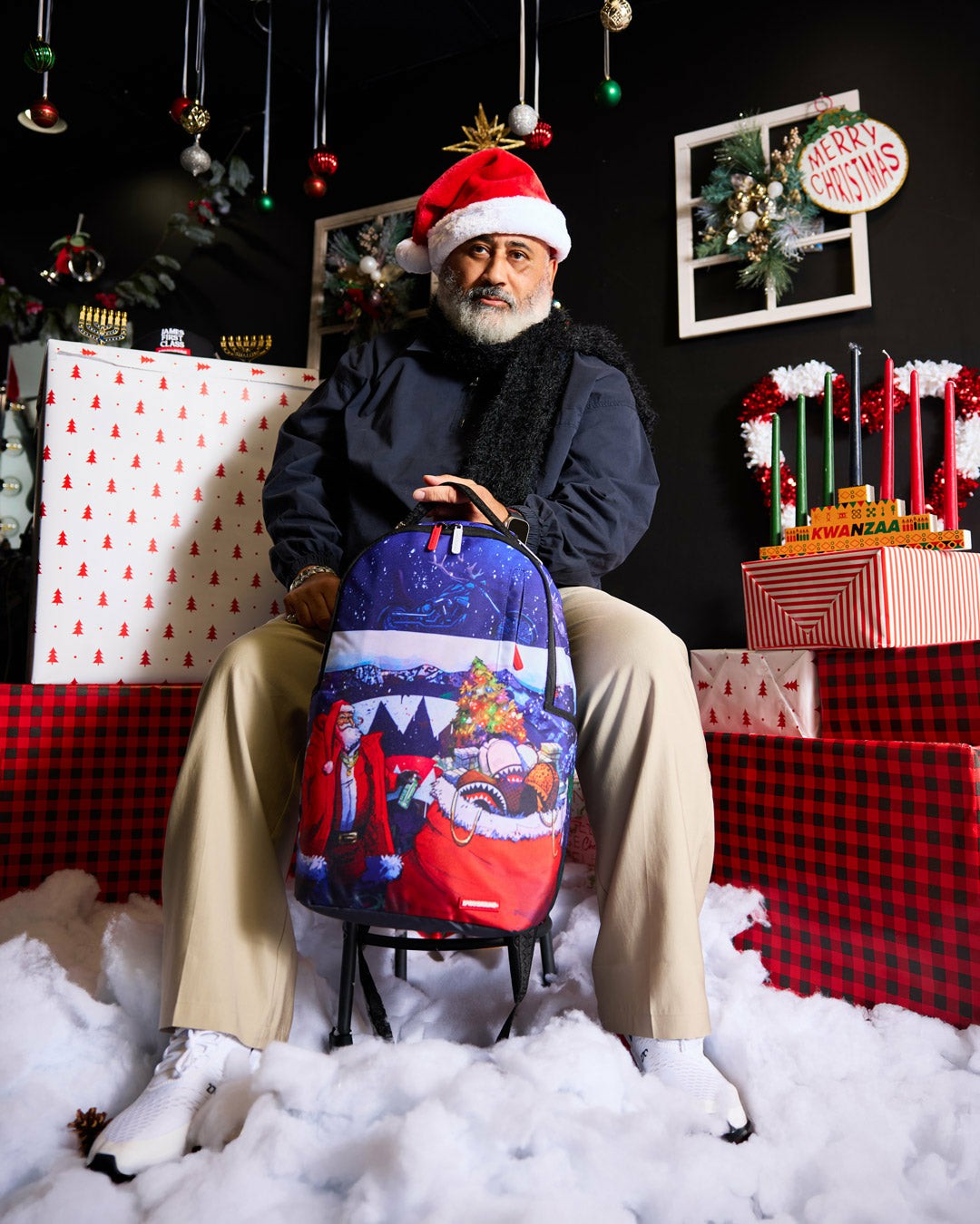 Sprayground - SANTA BIG BAG STACKS BACKPACK