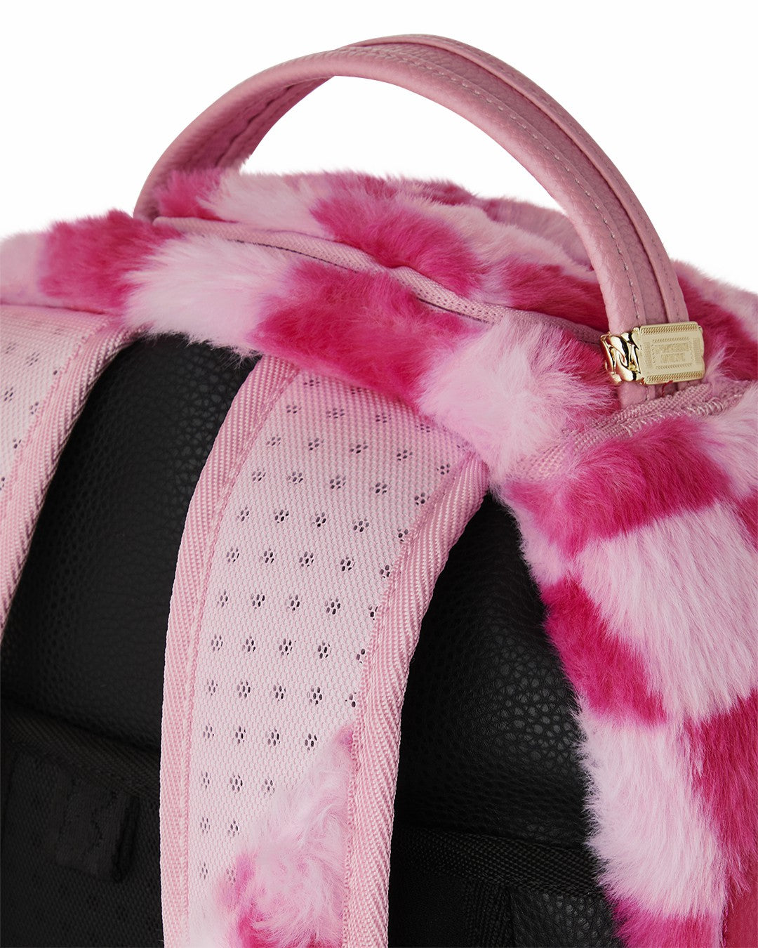Sprayground - FURZILLA SHARK (PINK CHECK) BACKPACK