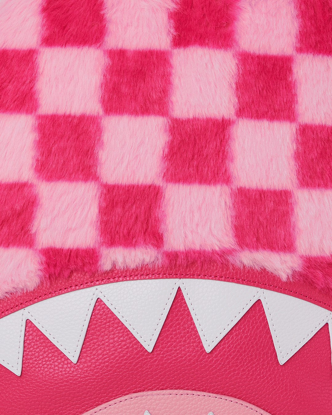 Sprayground - FURZILLA SHARK (PINK CHECK) BACKPACK