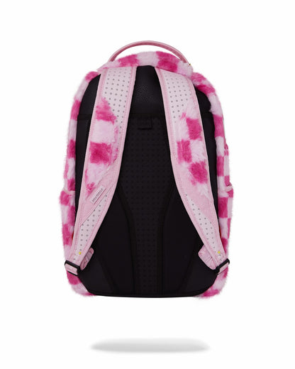 Sprayground - FURZILLA SHARK (PINK CHECK) BACKPACK