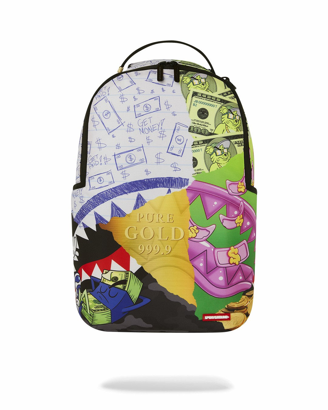 Sprayground - MEAN MONEY COLLAGE BACKPACK