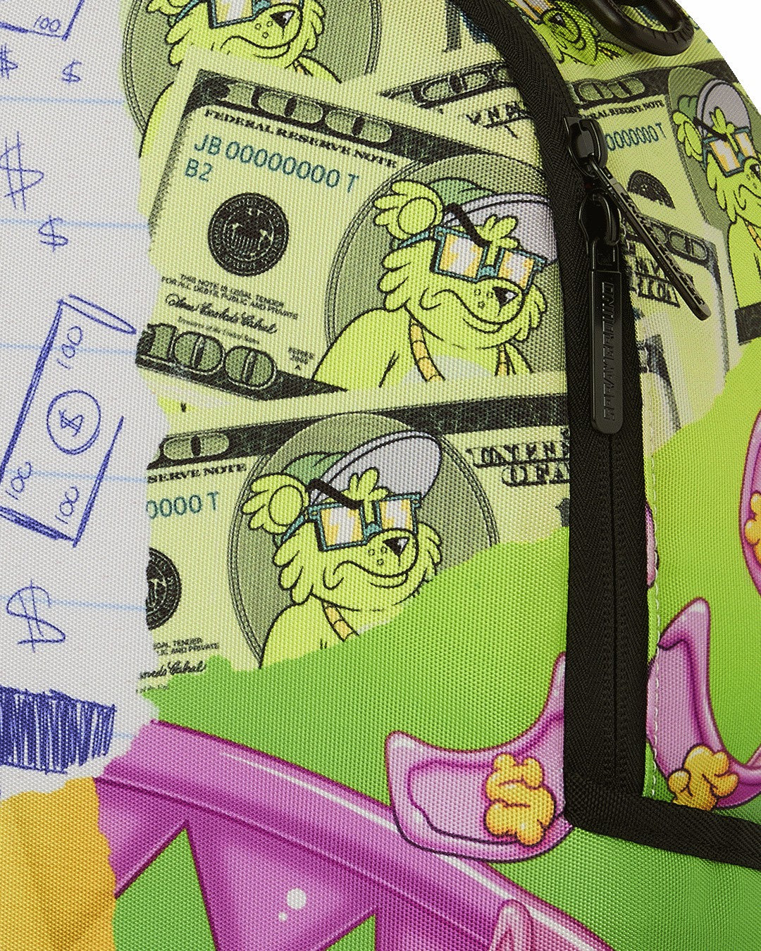 Sprayground - MEAN MONEY COLLAGE BACKPACK