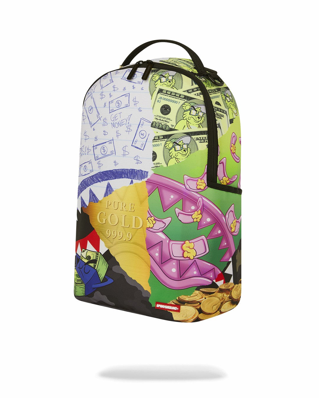 Sprayground - MEAN MONEY COLLAGE BACKPACK