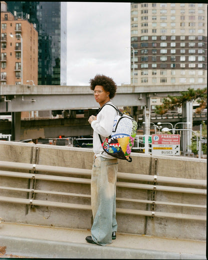 Sprayground - MEAN MONEY COLLAGE BACKPACK