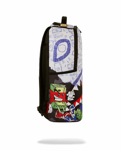 Sprayground - MEAN MONEY COLLAGE BACKPACK