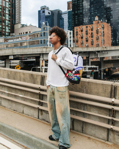 Sprayground - MEAN MONEY COLLAGE BACKPACK