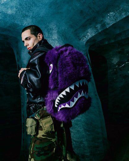 Sprayground - FURZILLA SHARK (PURP) BACKPACK