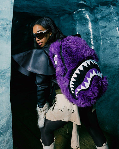 Sprayground - FURZILLA SHARK (PURP) BACKPACK
