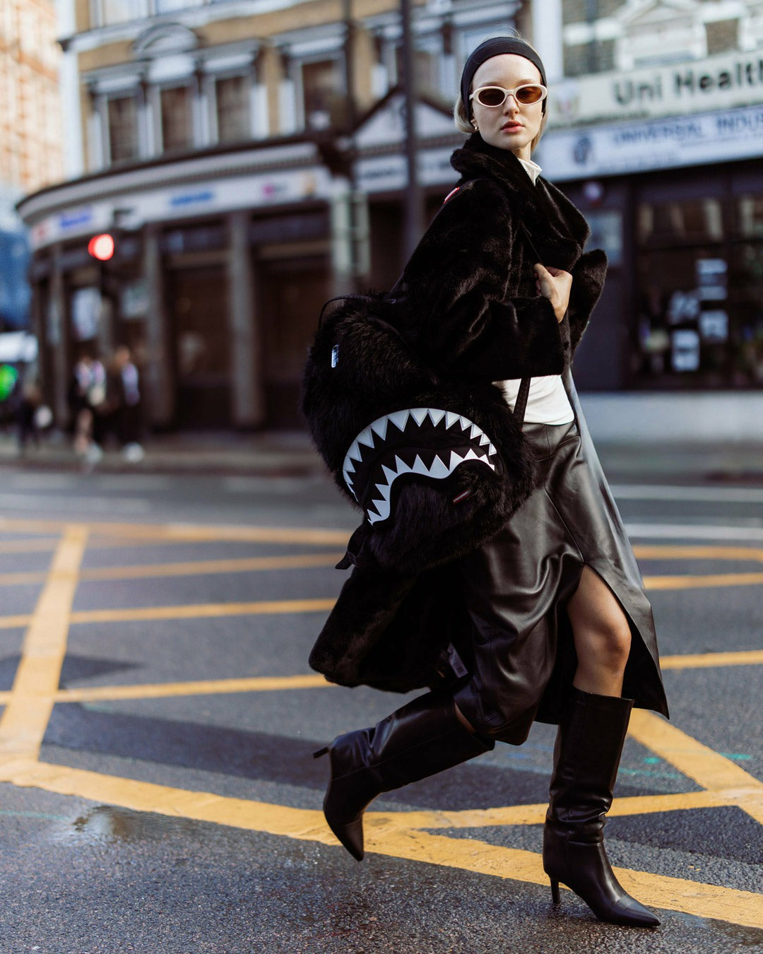 Sprayground - FURZILLA SHARK (NIGHT) BACKPACK