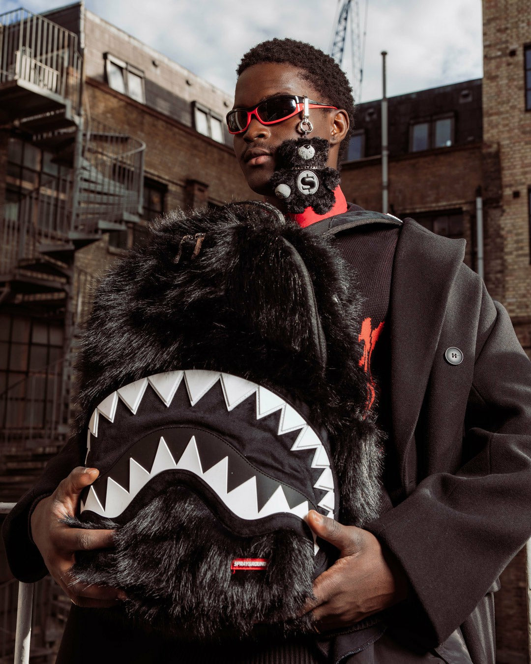 Sprayground - FURZILLA SHARK (NIGHT) BACKPACK