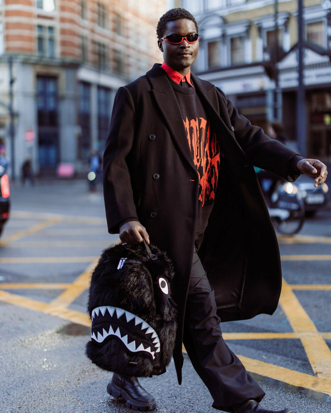 Sprayground - FURZILLA SHARK (NIGHT) BACKPACK