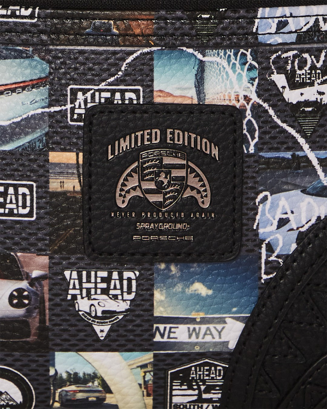 Sprayground - PORSCHE AHEAD COLLAB SAVVY CROSSBODY - LIMITED EDITION