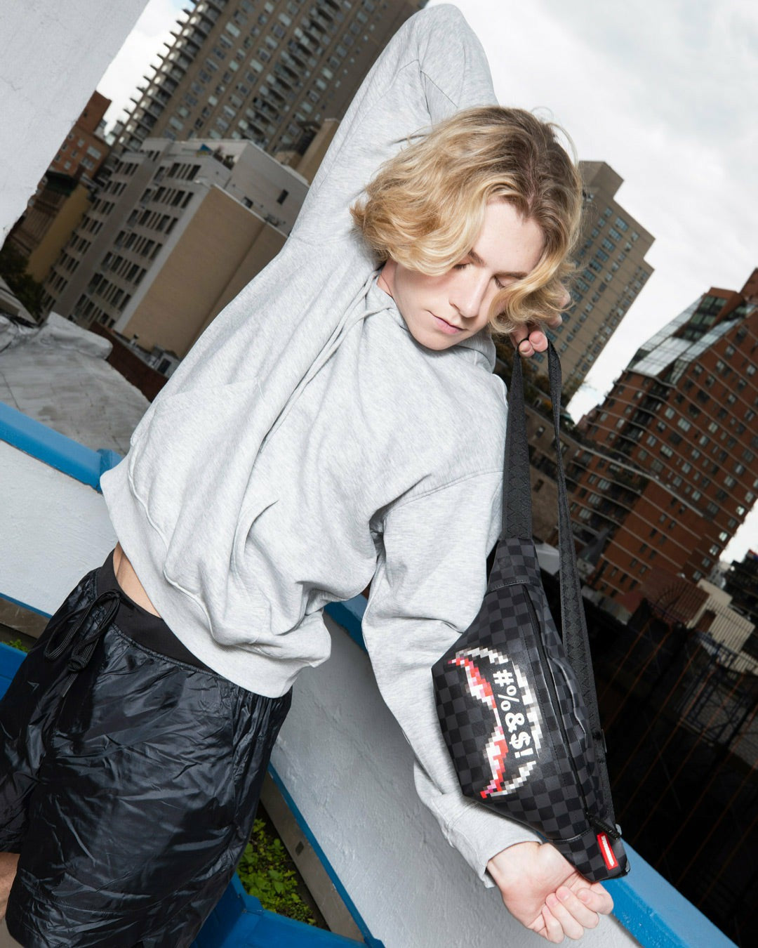 Sprayground - WHAT THE BEEP' SHARK SAVVY CROSSBODY