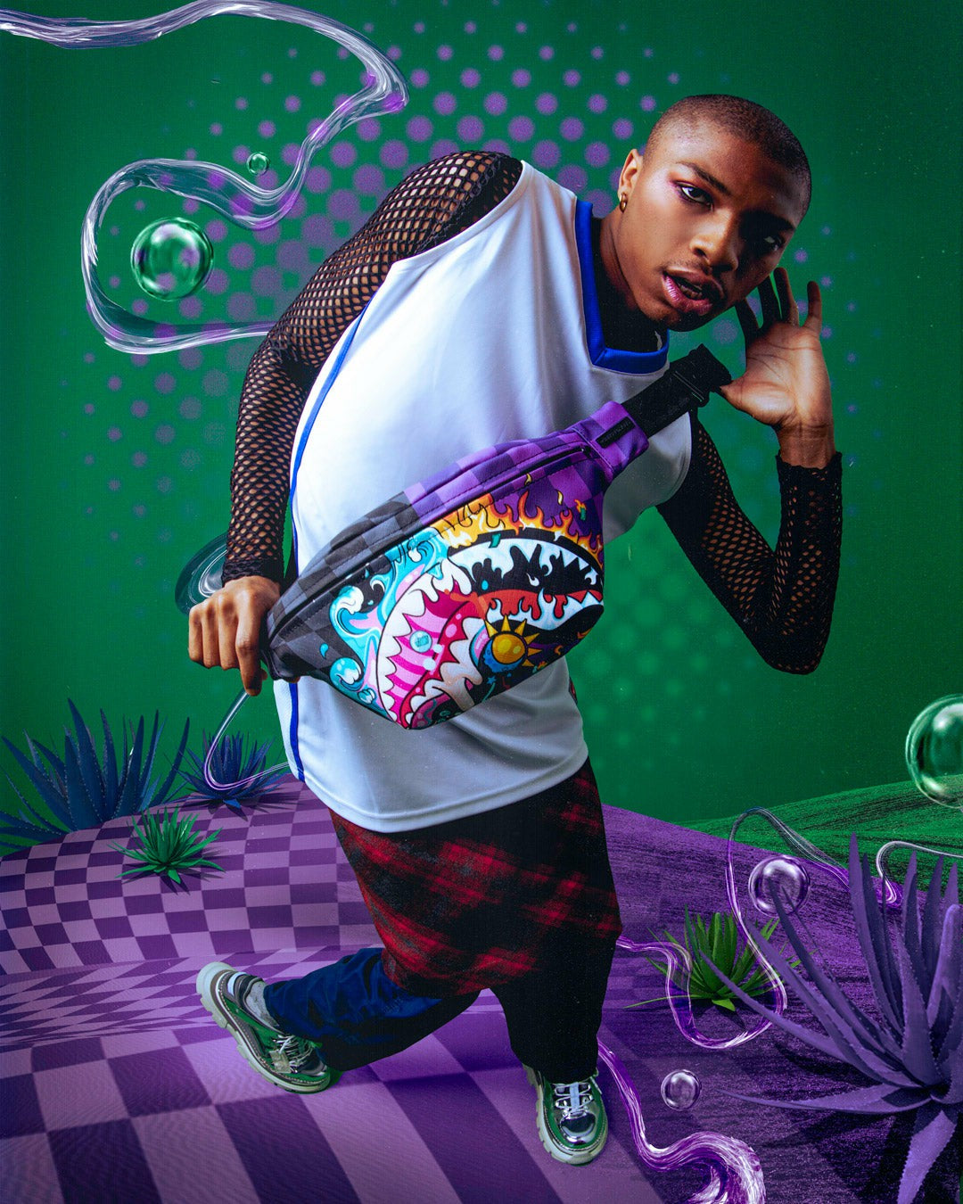 Sprayground - MAD SCIENTIST SAVVY CROSSBODY