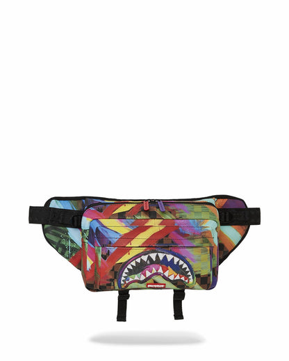 Sprayground - SHARKS IN PARIS CITY STREAKS CARGO CROSSBODY