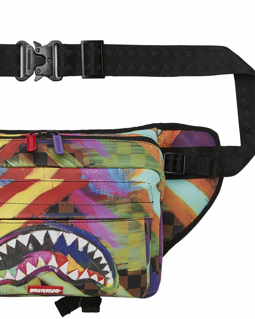 Sprayground - SHARKS IN PARIS CITY STREAKS CARGO CROSSBODY