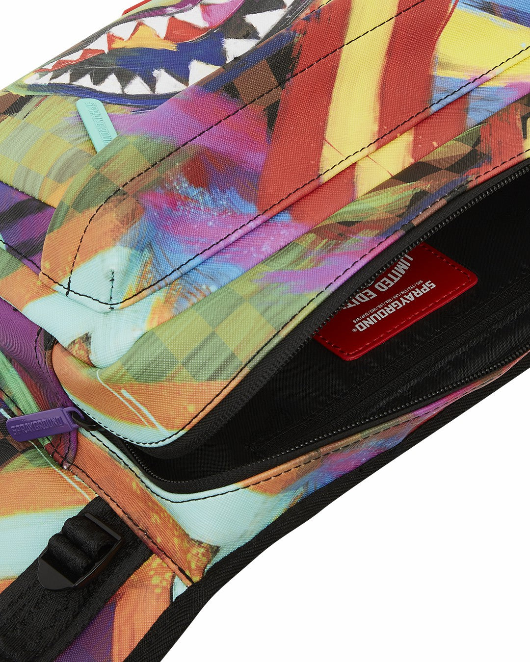 Sprayground - SHARKS IN PARIS CITY STREAKS CARGO CROSSBODY