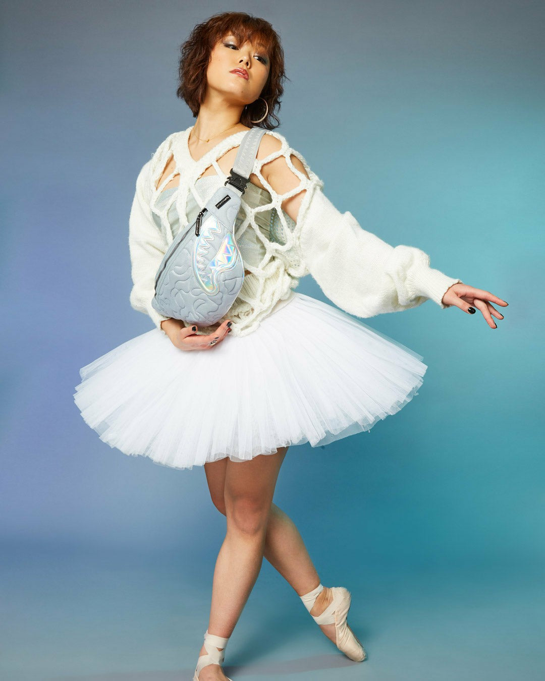 Sprayground - MIRASHAKU IRIDESCENT QUILT SAVVY CROSSBODY