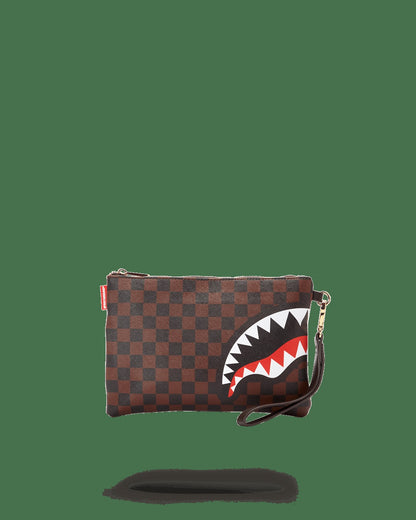 Sprayground - CHECKS IN CAMOFLAUGE CROSSOVER CLUTCH