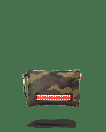 Sprayground - CHECKS IN CAMOFLAUGE CROSSOVER CLUTCH