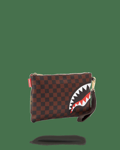 Sprayground - CHECKS IN CAMOFLAUGE CROSSOVER CLUTCH