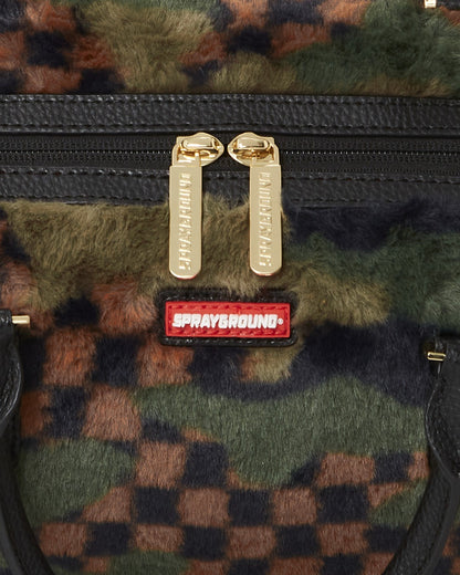 Sprayground - BIG SKY FUR SHARK MINI DUFFLE