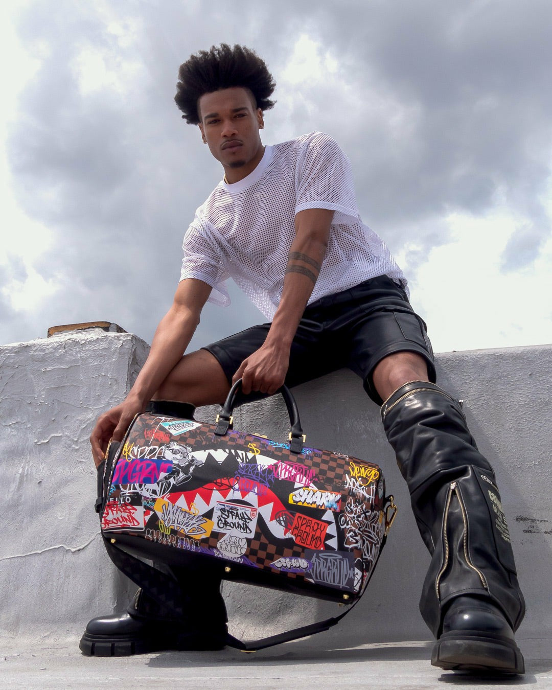 Sprayground - SHARKS IN PARIS THE RIZZ DUFFLE