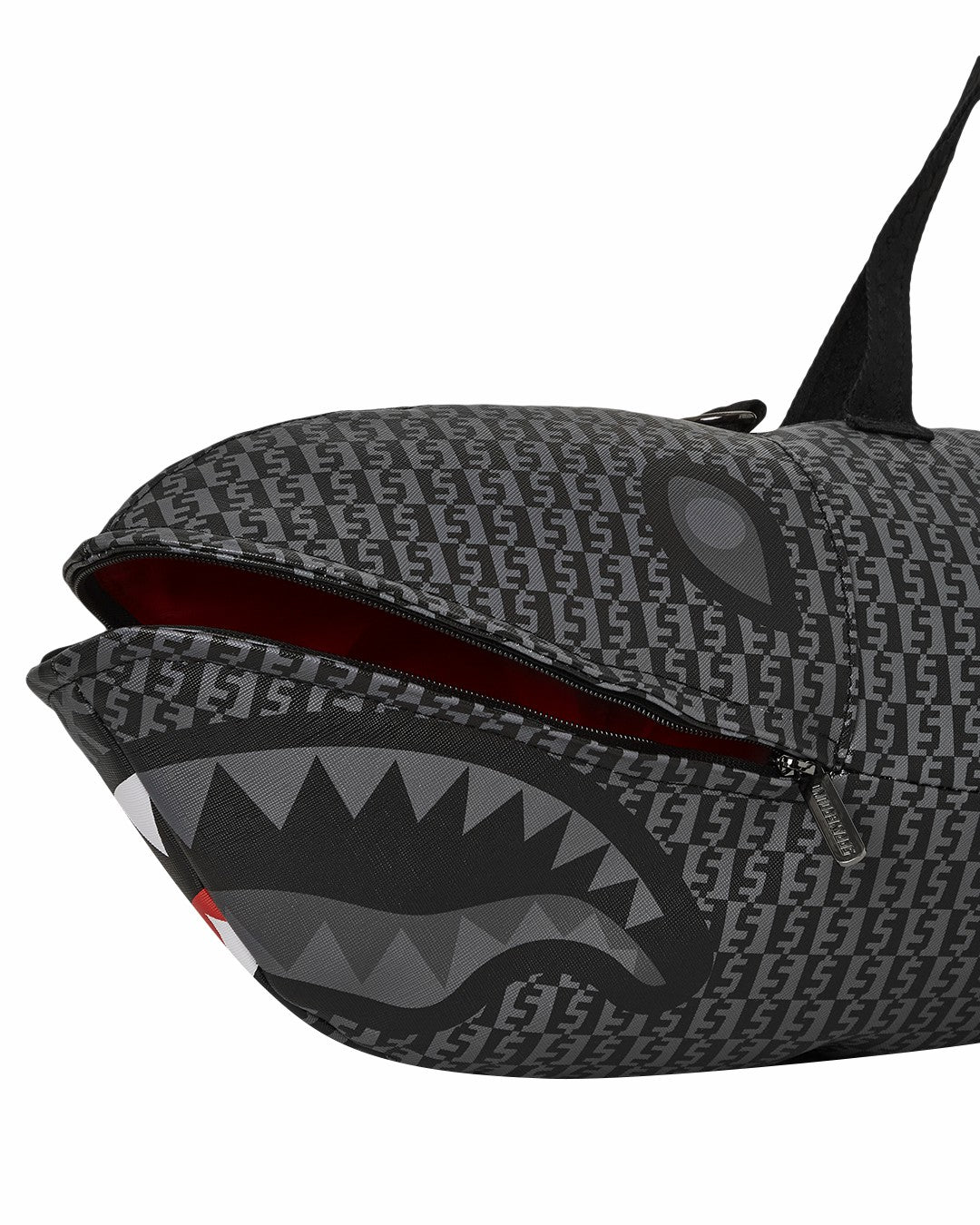 Sprayground - SHARKFINITY STEALTH PILOT SHARK SHAPE DUFFLE