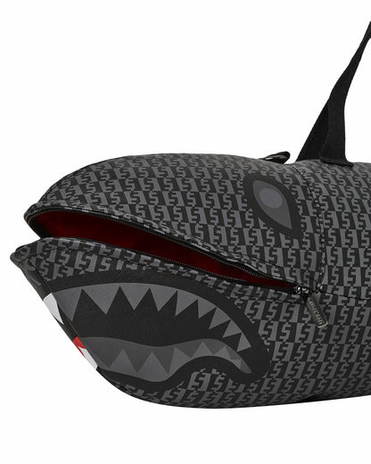 Sprayground - SHARKFINITY STEALTH PILOT SHARK SHAPE DUFFLE