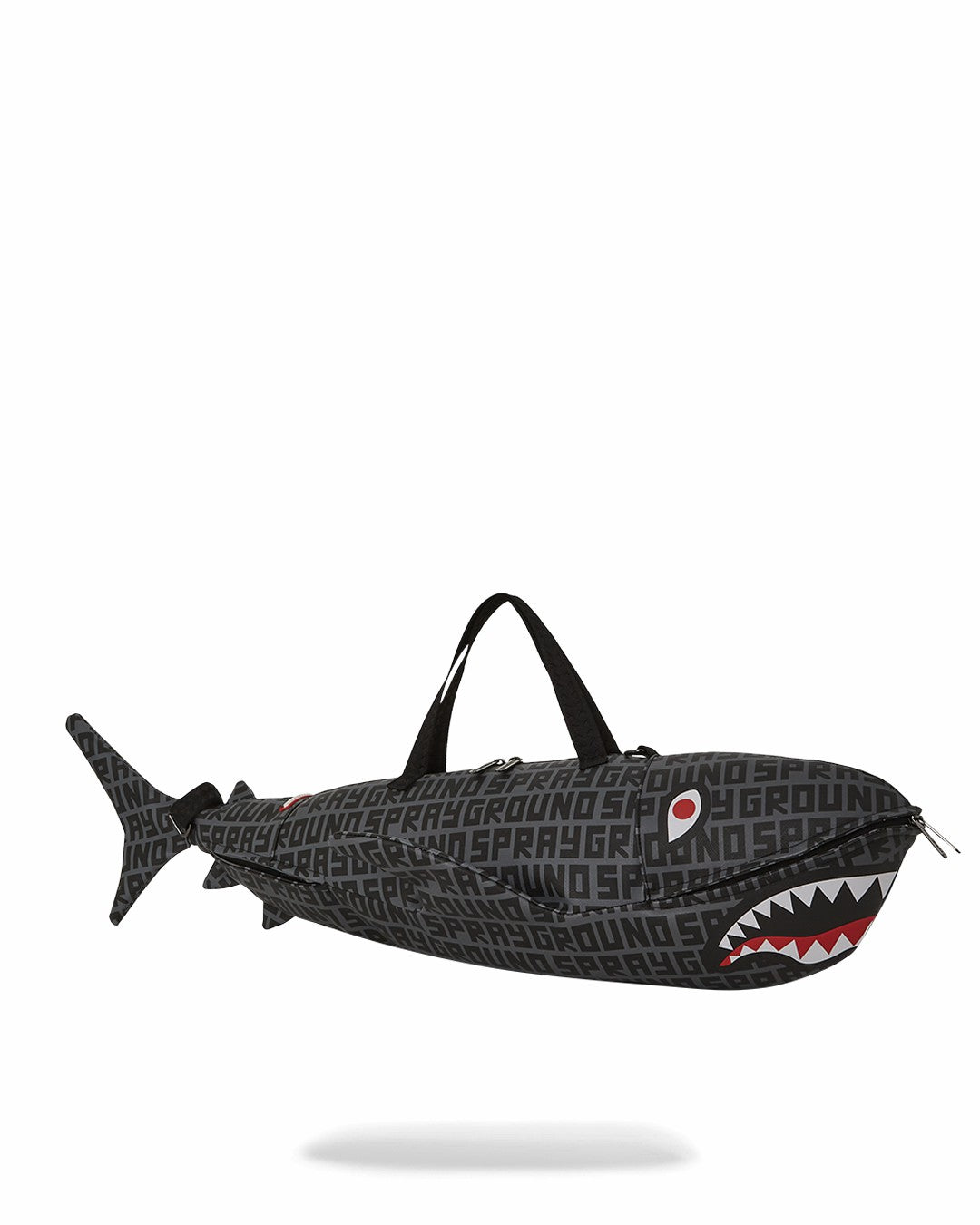 Sprayground - SHARKFINITY STEALTH PILOT SHARK SHAPE DUFFLE