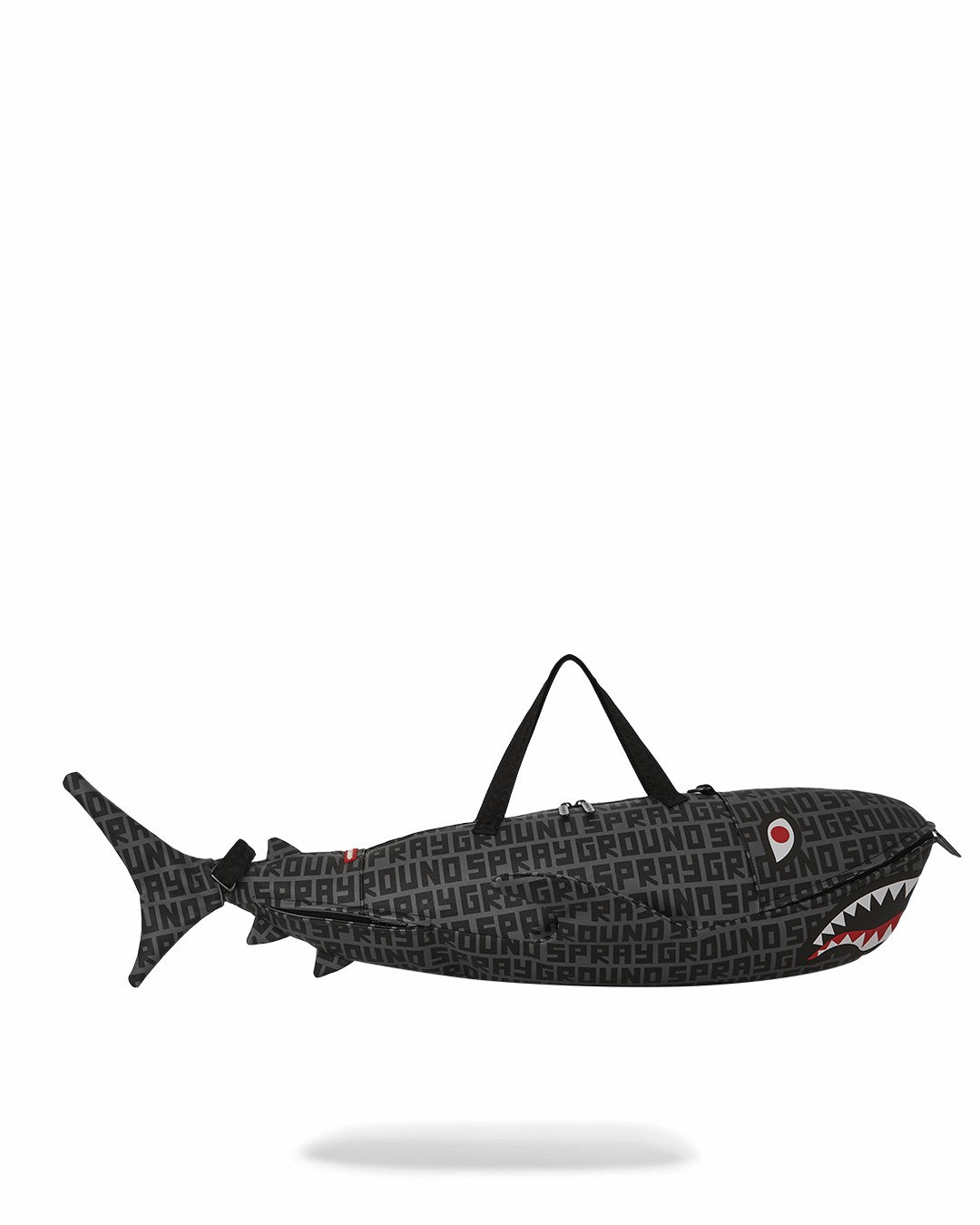 Sprayground - SHARKFINITY STEALTH PILOT SHARK SHAPE DUFFLE