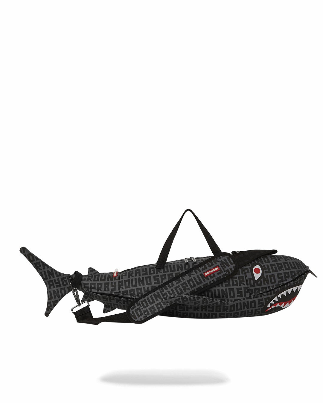 Sprayground - SHARKFINITY STEALTH PILOT SHARK SHAPE DUFFLE
