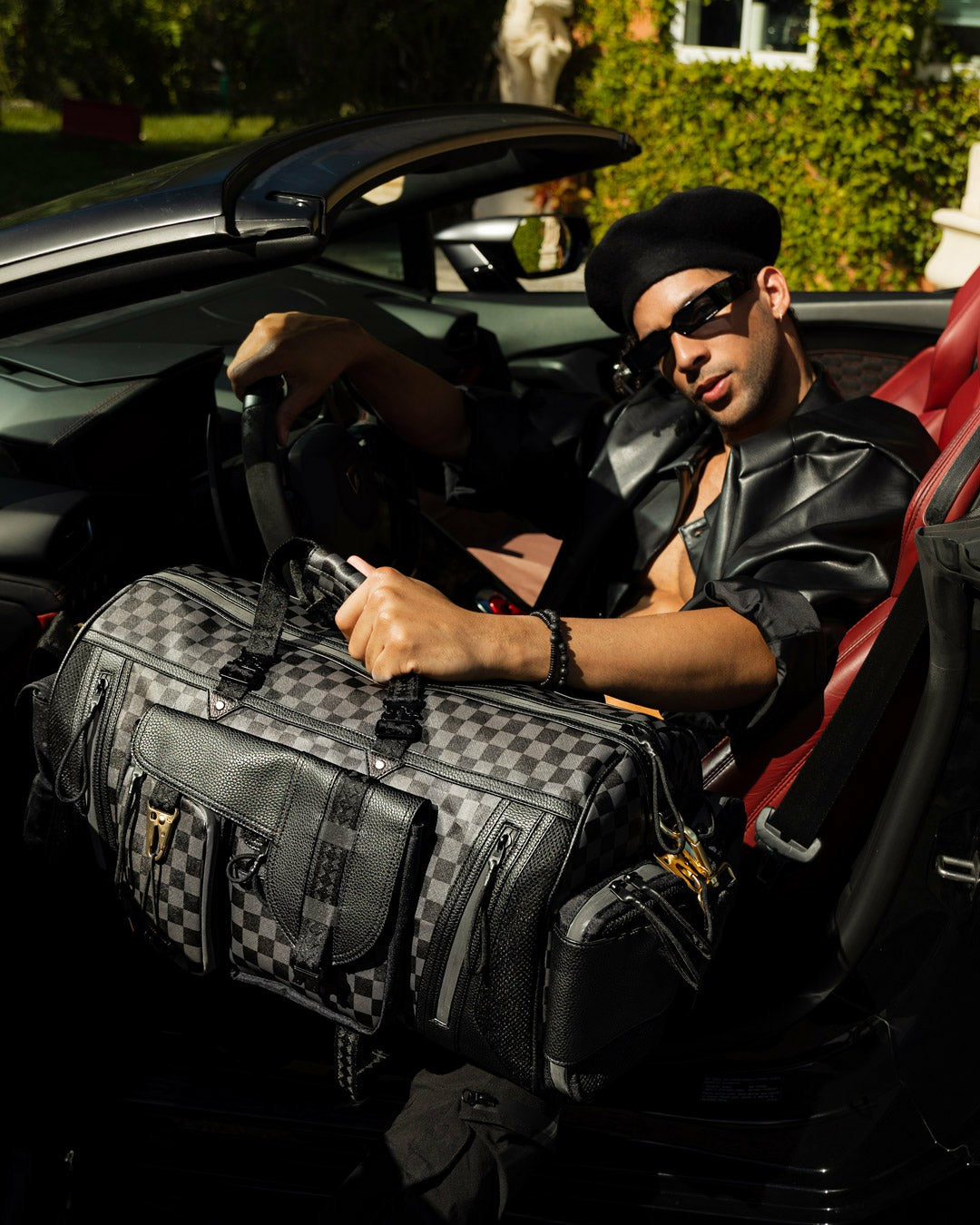 Sprayground - SPECIAL OPS NIGHT WATCH CARGO DUFFLE