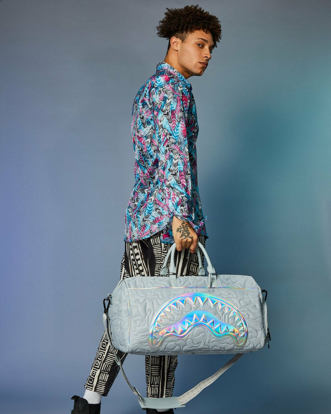 Sprayground - MIRASHAKU IRIDESCENT QUILT DUFFLE