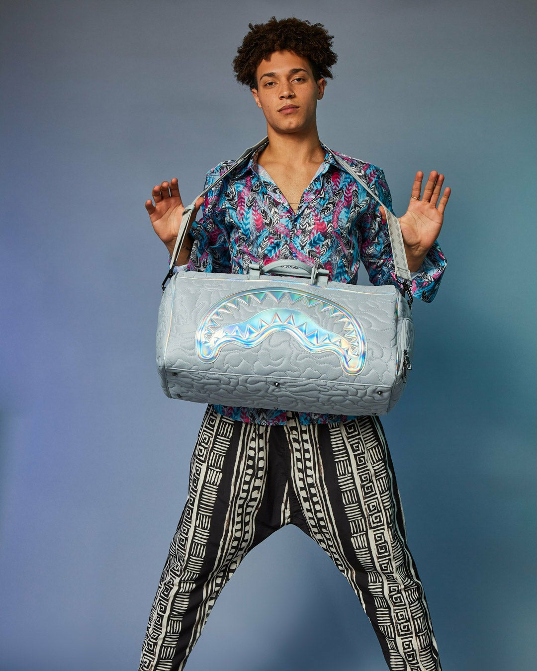 Sprayground - MIRASHAKU IRIDESCENT QUILT DUFFLE