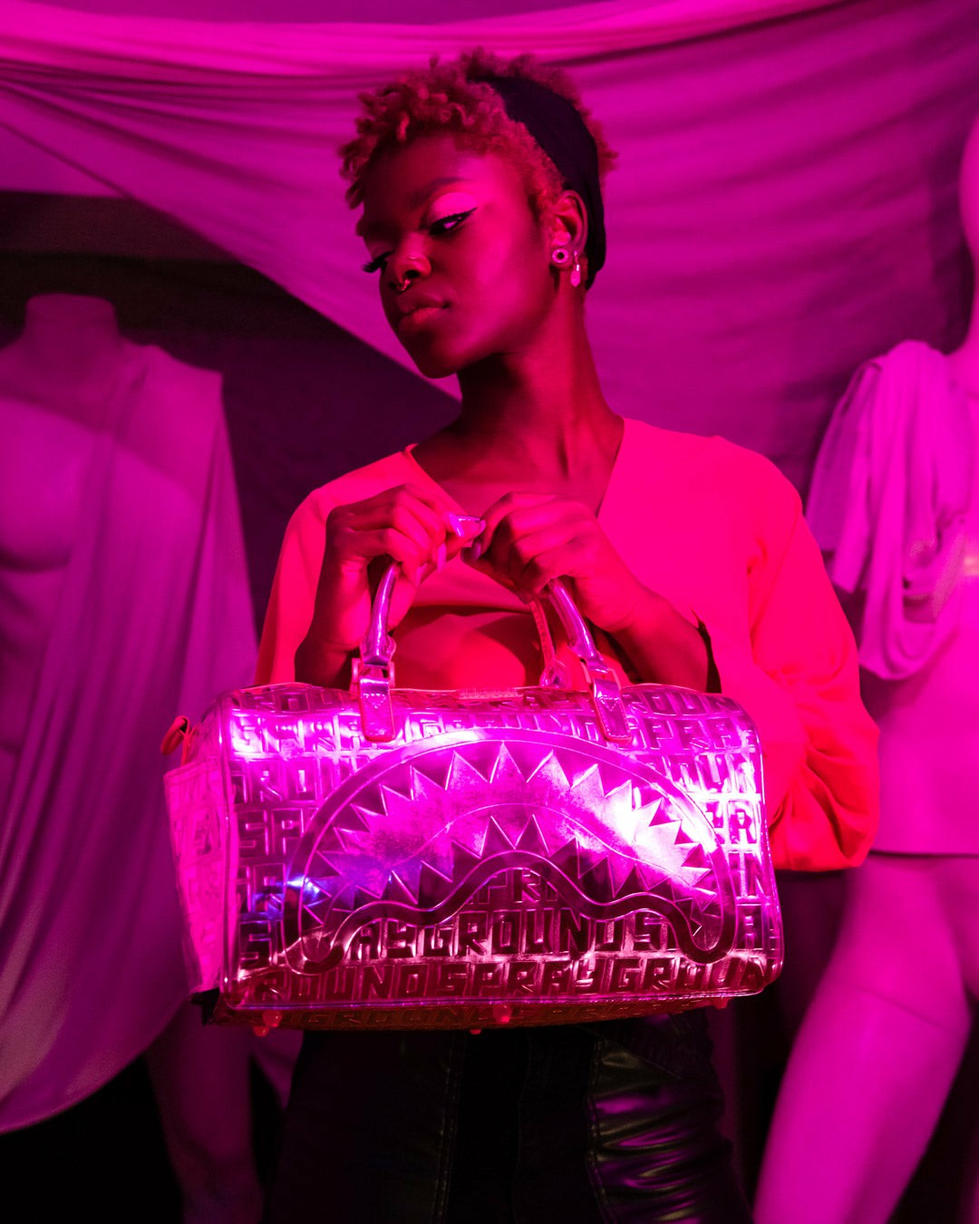 Sprayground - INFINITI PINK DIAMOND MINI DUFFLE