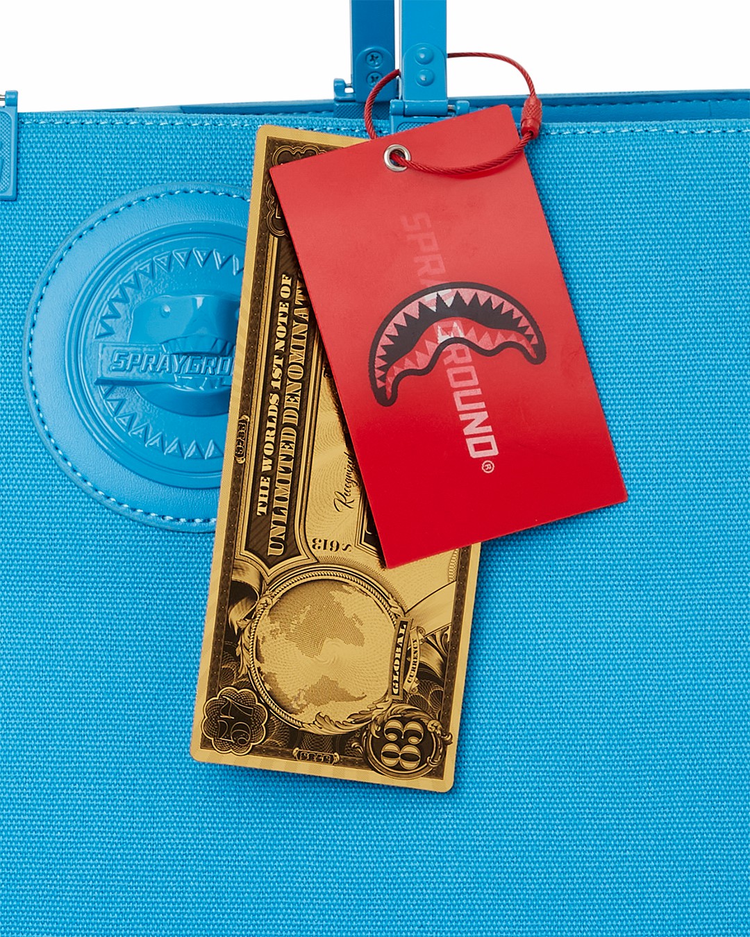 Sprayground - HEAVY METAL SHARK BLUE TORTUGA TOTE