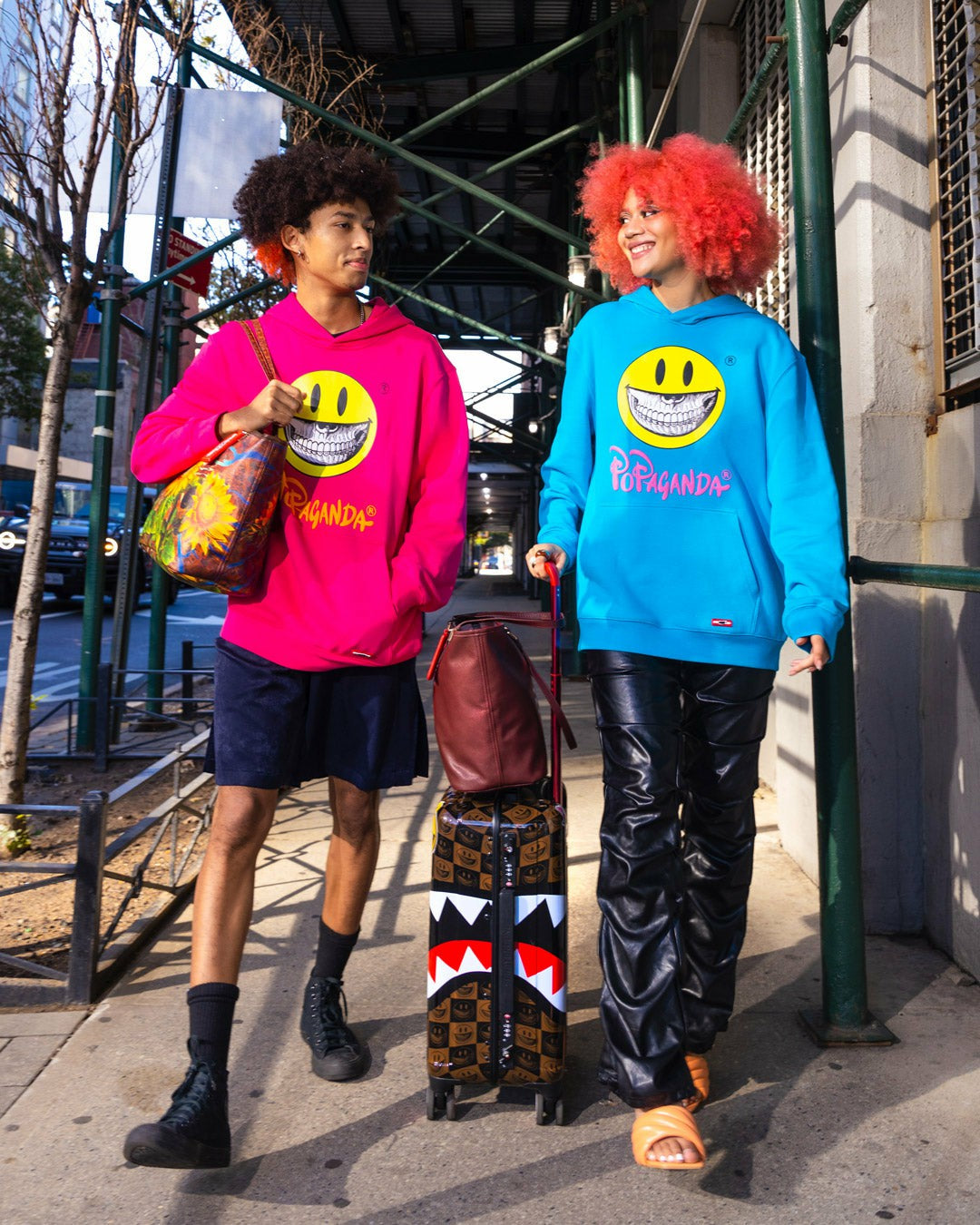 Sprayground - SUNFLOWER GRIN RON ENGLISH COLLAB TOTE