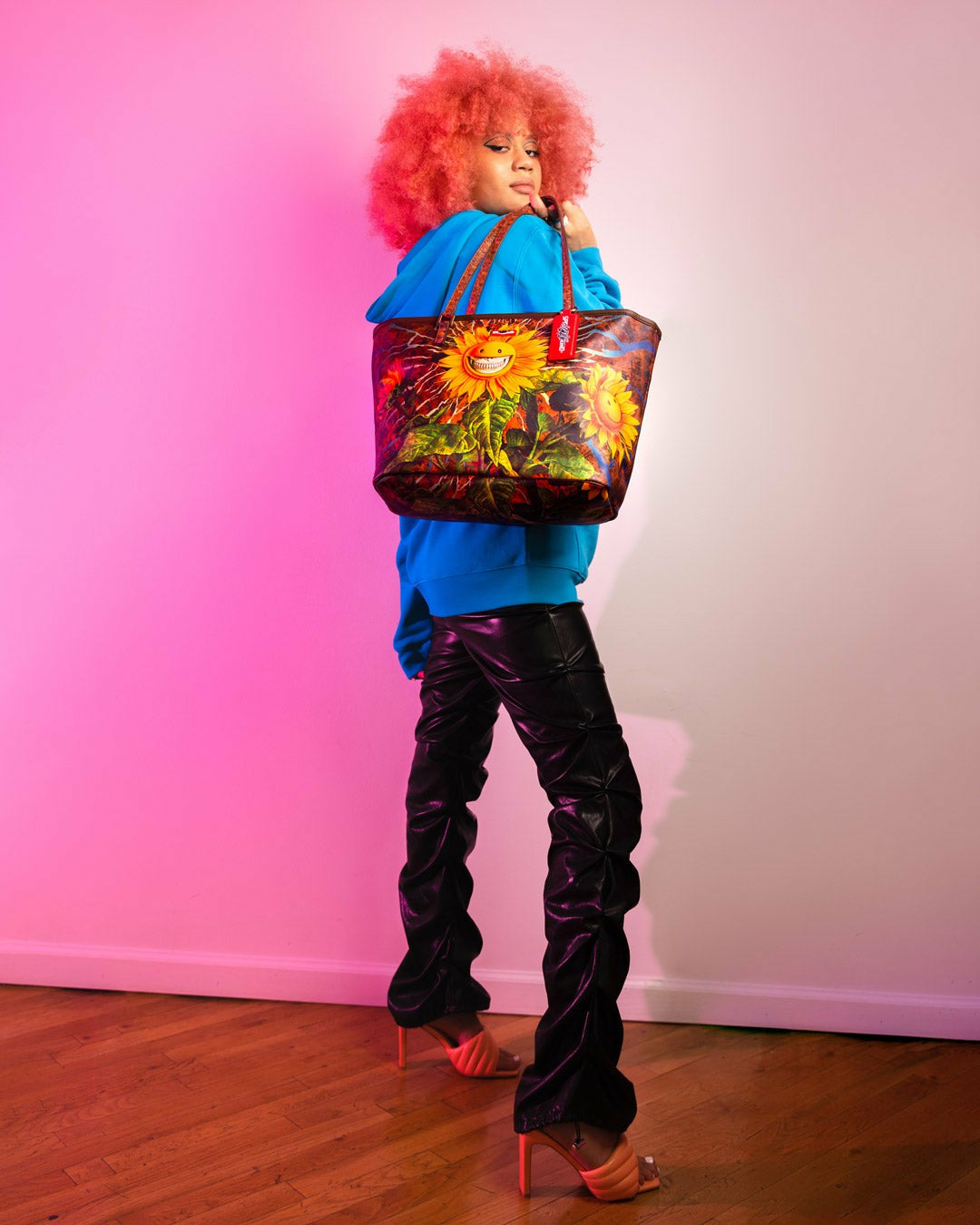 Sprayground - SUNFLOWER GRIN RON ENGLISH COLLAB TOTE