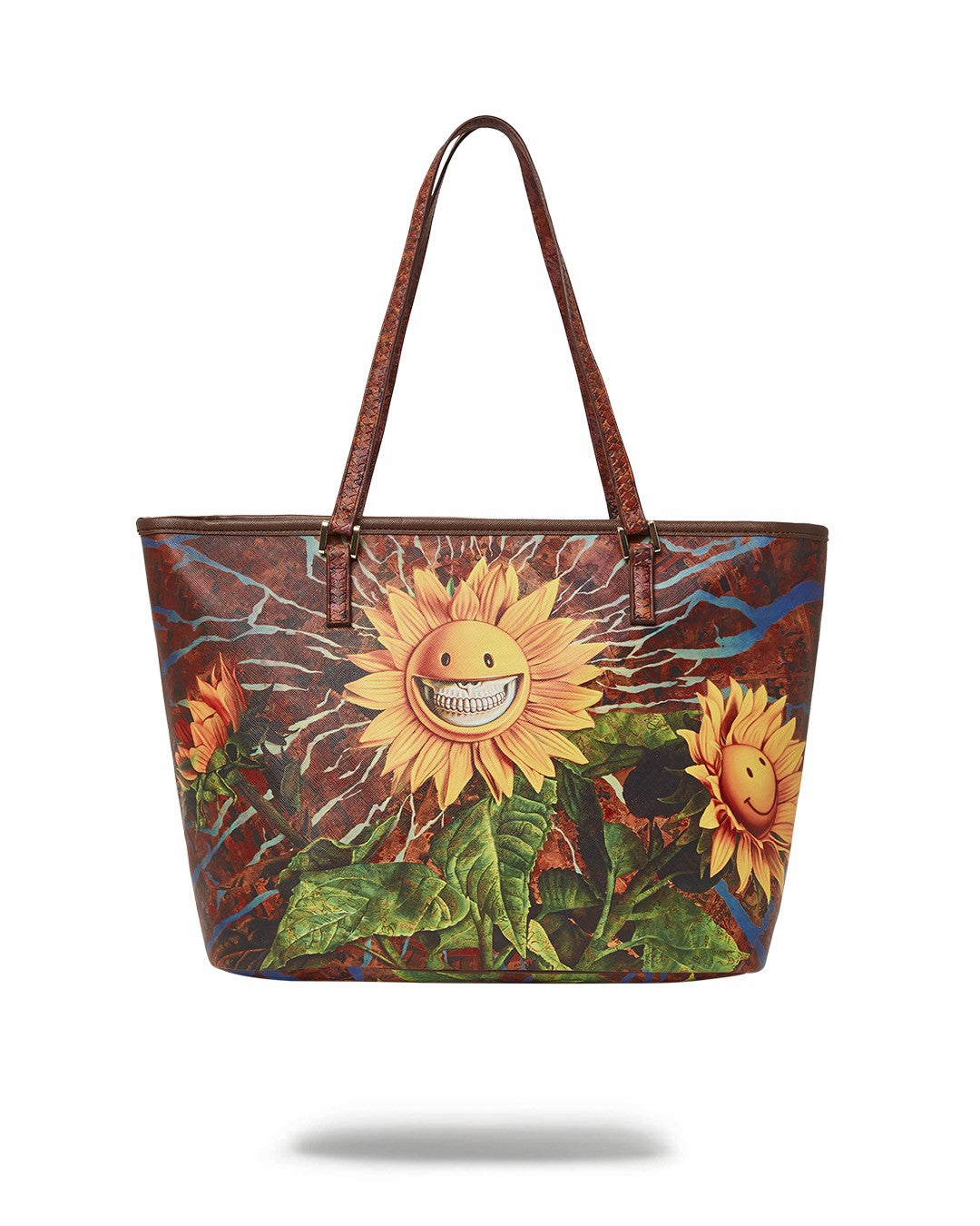 Sprayground - SUNFLOWER GRIN RON ENGLISH COLLAB TOTE
