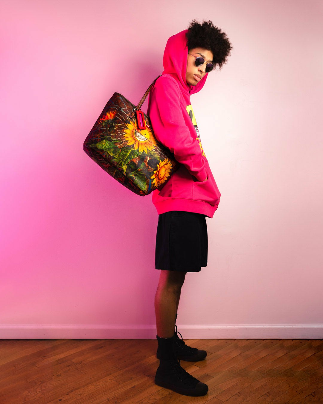 Sprayground - SUNFLOWER GRIN RON ENGLISH COLLAB TOTE