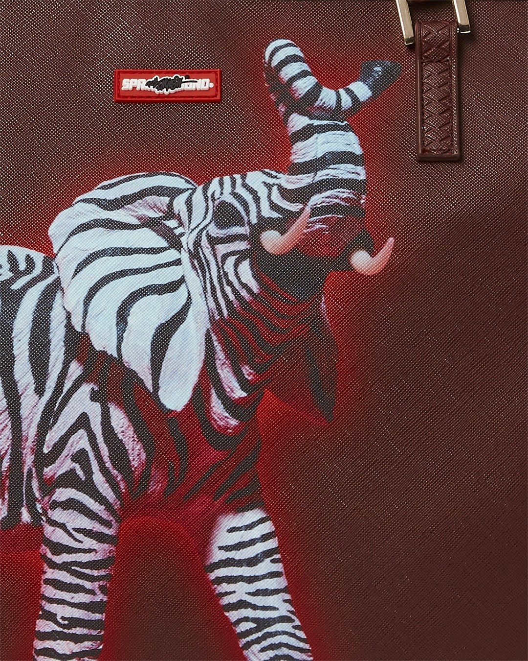 Sprayground - ZEBRA ELEPHANT RON ENGLISH COLLAB TOTE
