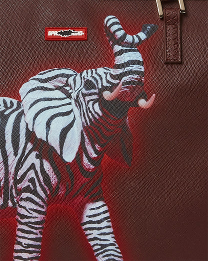 Sprayground - ZEBRA ELEPHANT RON ENGLISH COLLAB TOTE