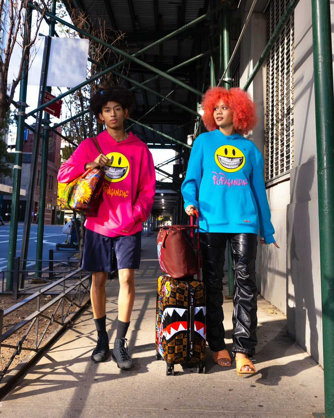 Sprayground - ZEBRA ELEPHANT RON ENGLISH COLLAB TOTE