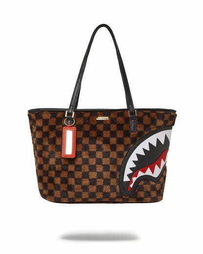 Sprayground - FURRR SHARKS IN PARIS TOTE