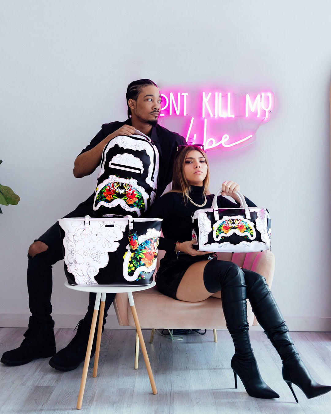 Sprayground - THE FLORAL CUT TOTE