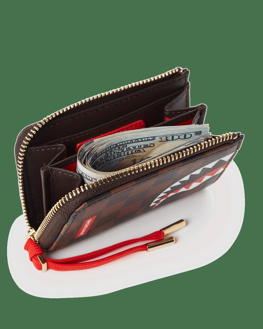 Sprayground - CHECKS IN CAMOFLAUGE WALLET
