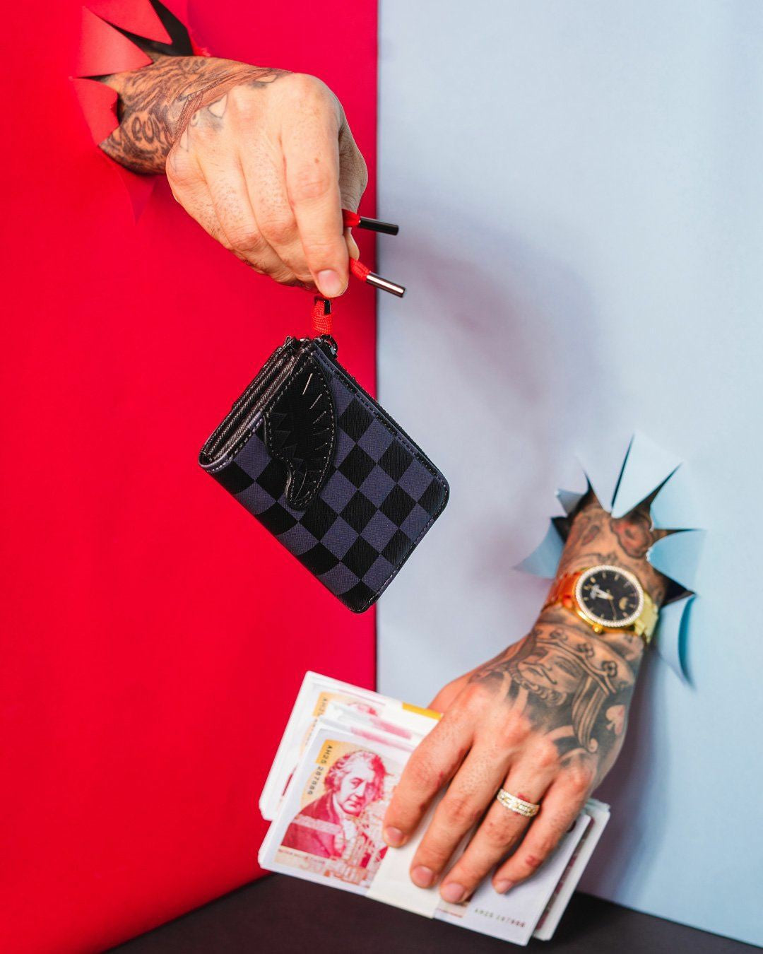 Sprayground - HENNY BLACK WALLET