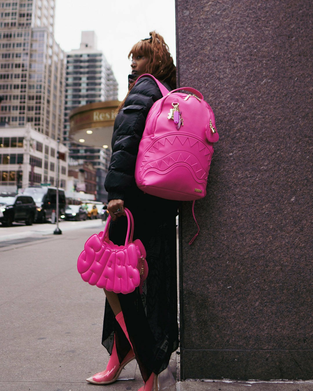 Sprayground - PINK POP SHARK BACKPACK