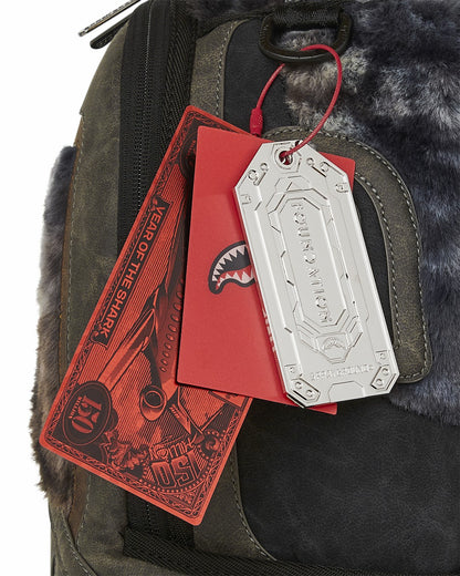 Sprayground - FOUNDATION DAYS FUR COAT SHARK BACKPACK